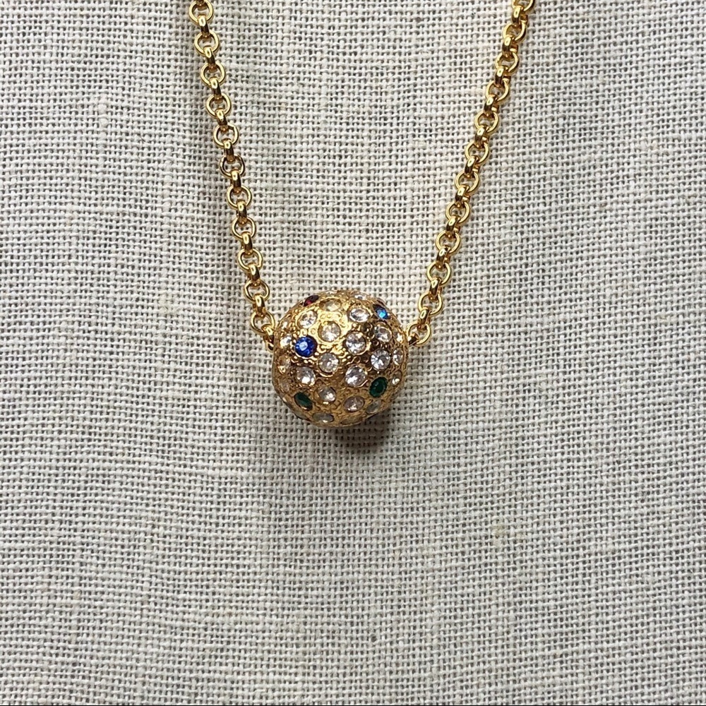 Joan Rivers Multi-colored Rhinestone Necklace - Picture 3 of 7